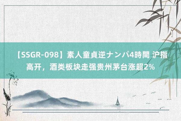 【SSGR-098】素人童貞逆ナンパ4時間 沪指高开，酒类板块走强贵州茅台涨超2%